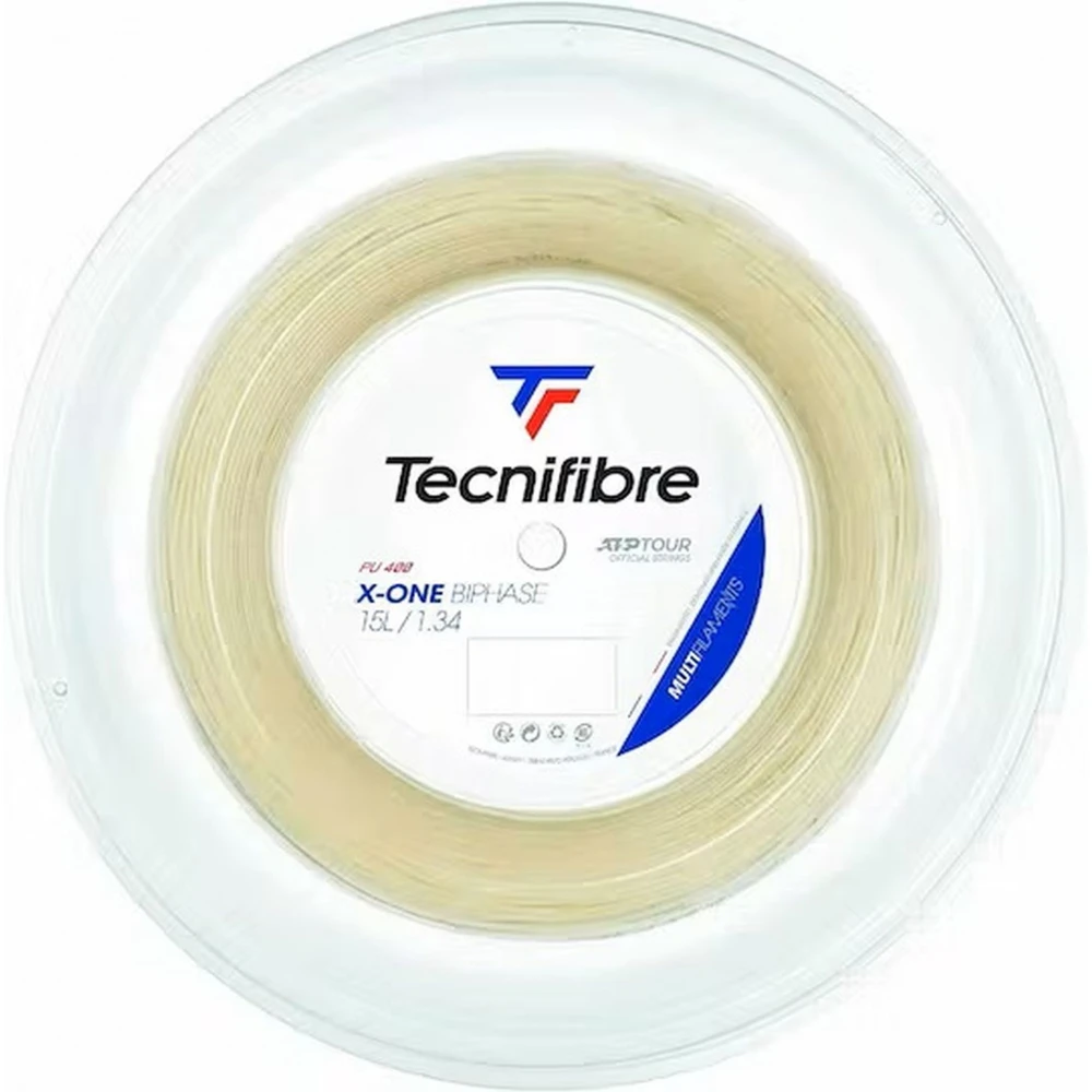 Tecnifibre X-One Biphase String 15L (Reel) 1 Tecnifibre X-One Biphase String 15L (Reel)