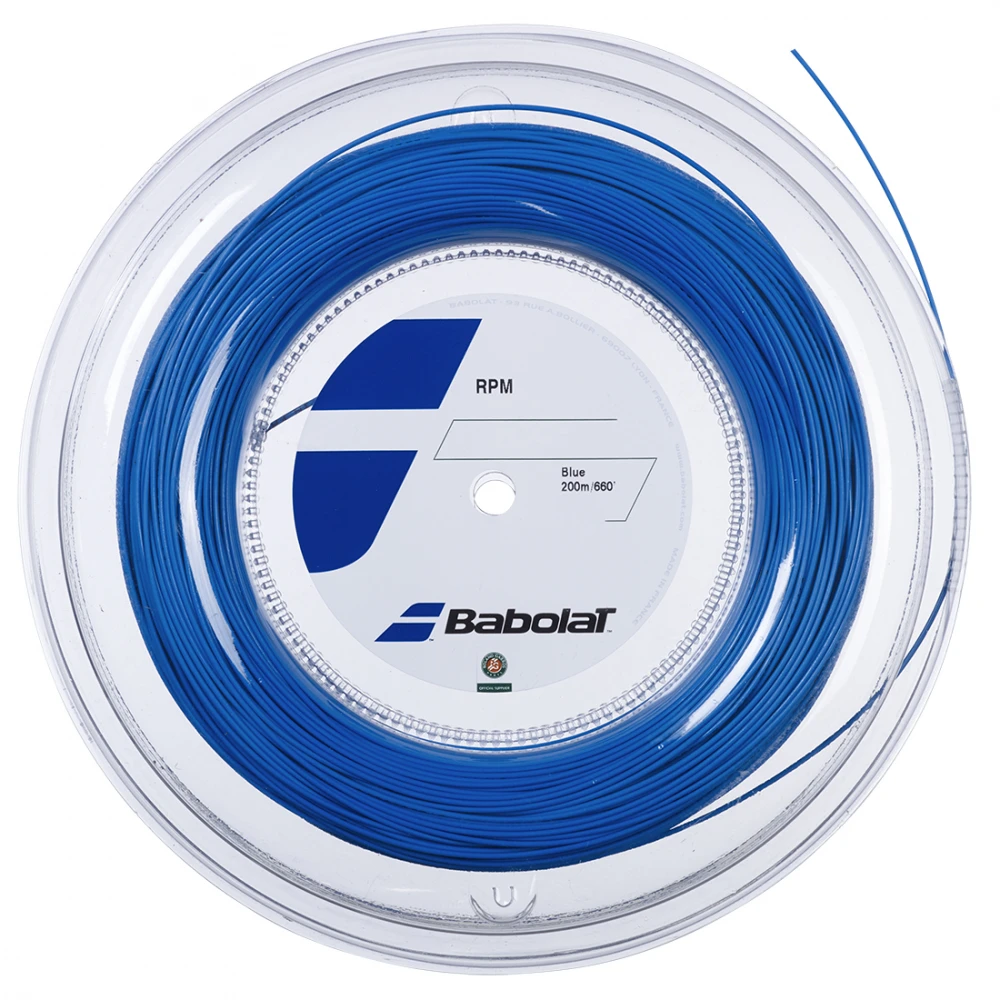 Babolat RPM Power 16g Tennis String Reel (Electric Blue) 1 Babolat RPM Power 16g Tennis String Reel (Electric Blue)