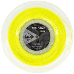 Dunlop Explosive Spin Yellow 16g Tennis String (Reel)