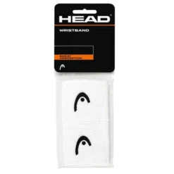 Head Wristbands -Tennis Masters HEAD2.5INWRISTBANDSWHITE