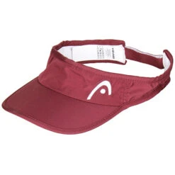 Head Pro Player Visor -Tennis Masters HEAD VISOR BURGUNDY