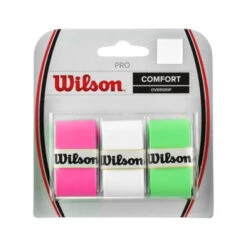 Wilson Pro Overgrip -Tennis Masters PRO 3 PACK ASSORTED