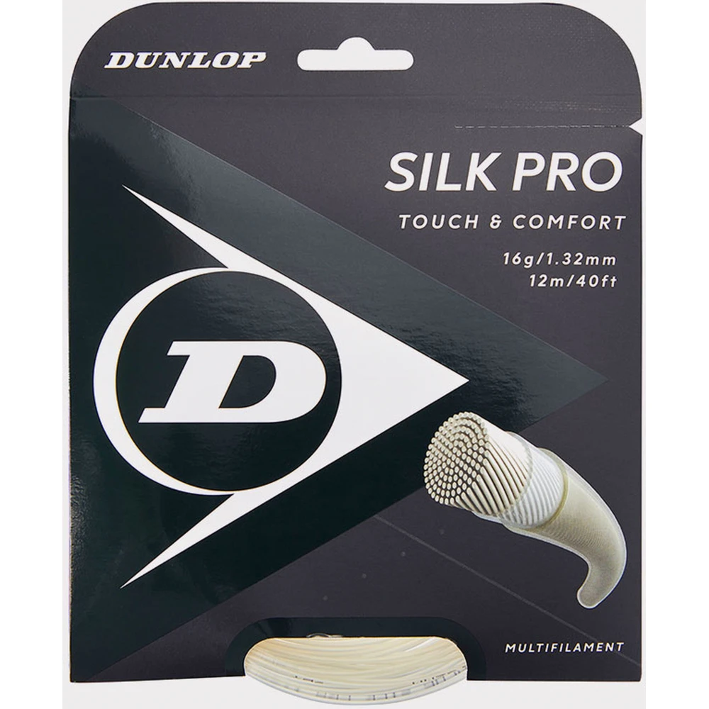 Dunlop Silk Pro 16g Tennis String (Set) 1 Dunlop Silk Pro 16g Tennis String (Set)