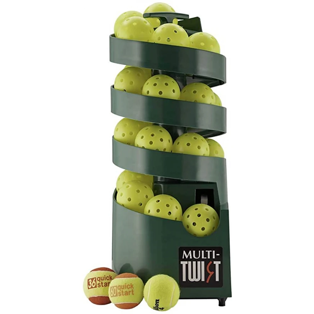 Sports Tutor Multi Twist Pickleball & Quickstart Practice Machine