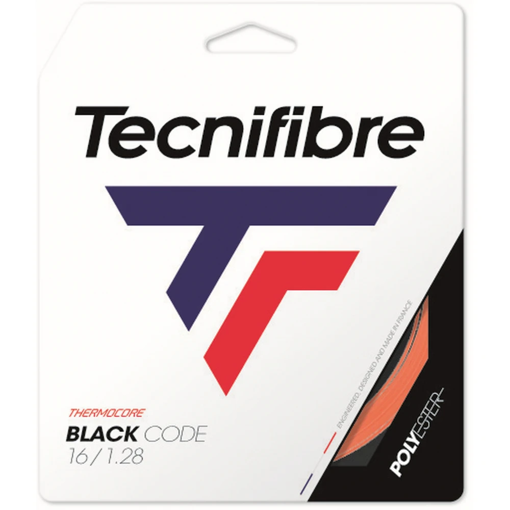 Tecnifibre Black Code Fire 16g Tennis String (Set)