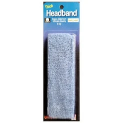 Tourna Thick Headband -Tennis Masters THICK HEADBAND LIGHT BLUE