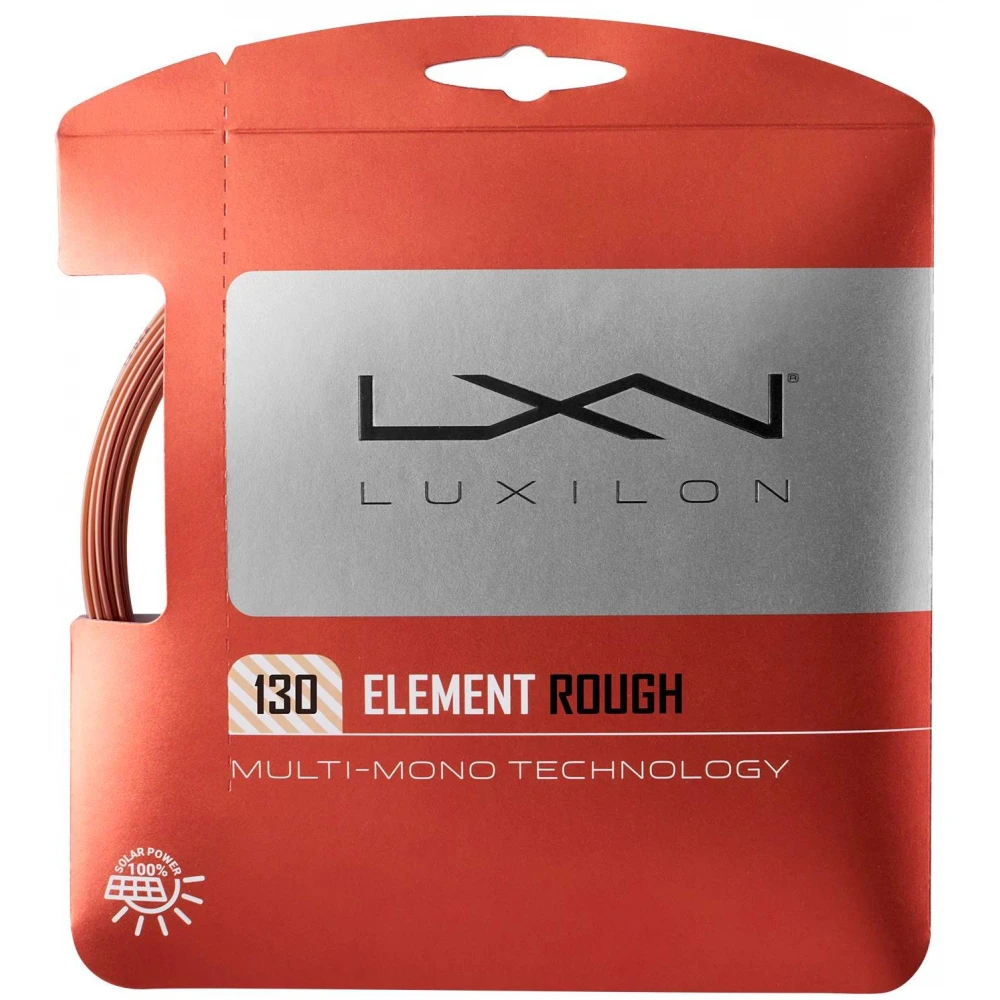 Luxilon Element Rough 130 Tennis String (Set) 1 Luxilon Element Rough 130 Tennis String (Set)