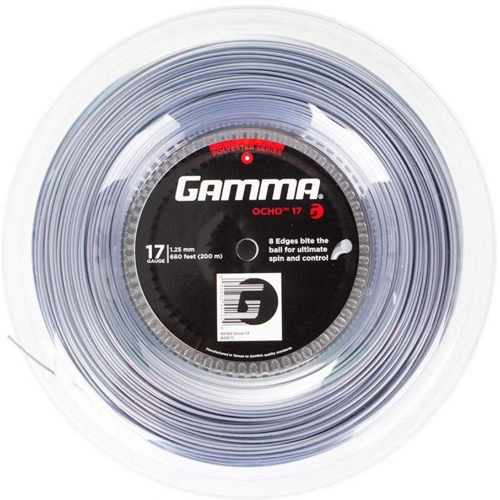 Gamma OCHO 16g Tennis String (Reel) 1 Gamma OCHO 16g Tennis String (Reel)