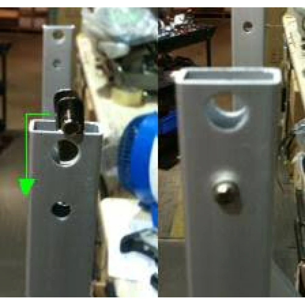 Lobster Tennis Ball Machine Single Button Connector Replacement Part (For Handles)