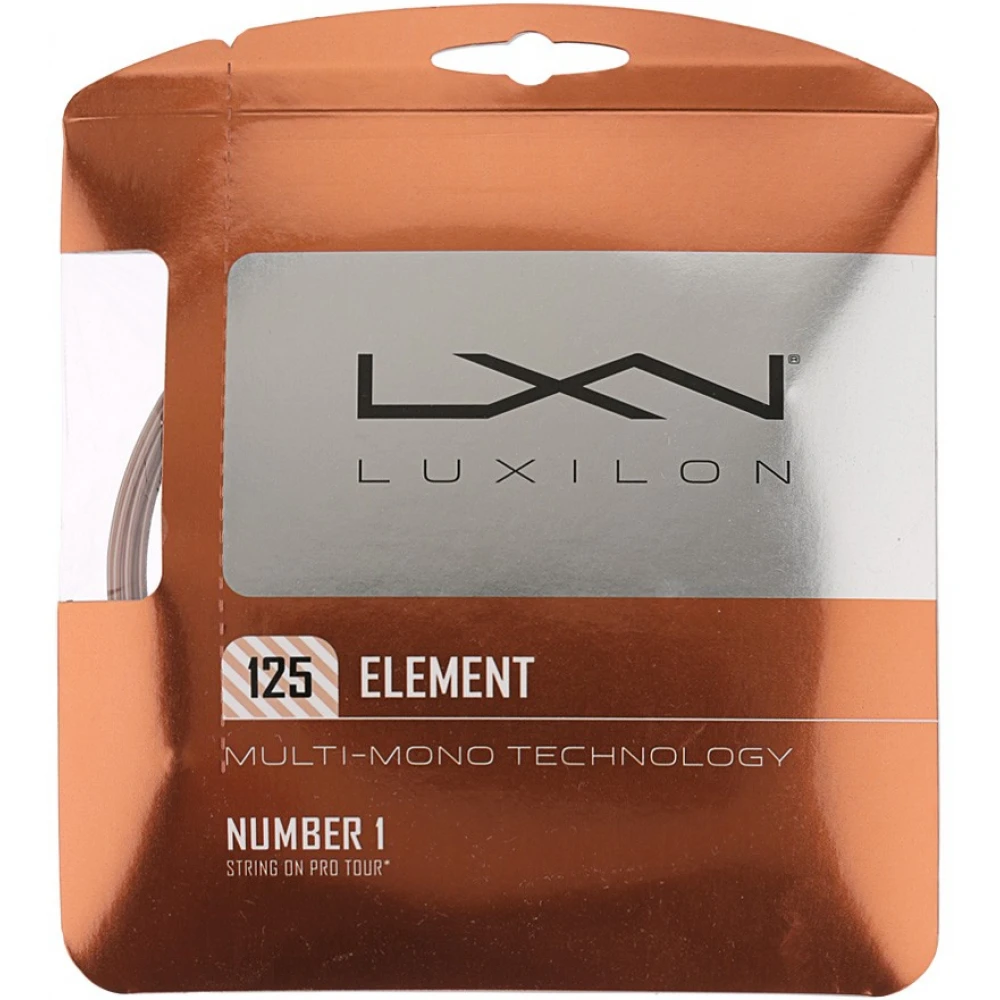 Luxilon Element 125 16L Tennis String (Set) 1 Luxilon Element 125 16L Tennis String (Set)