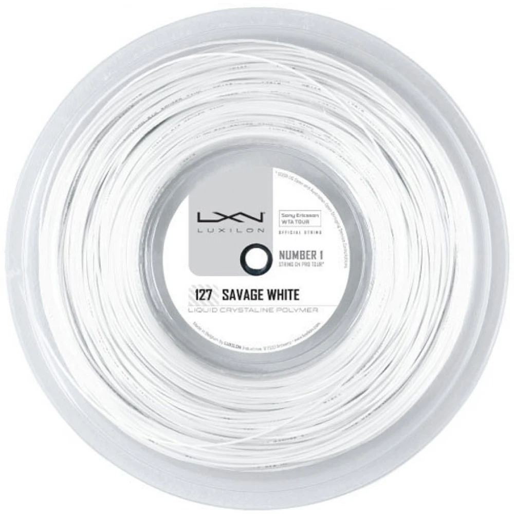Luxilon Savage White 127 16g (Reel) 1 Luxilon Savage White 127 16g (Reel)