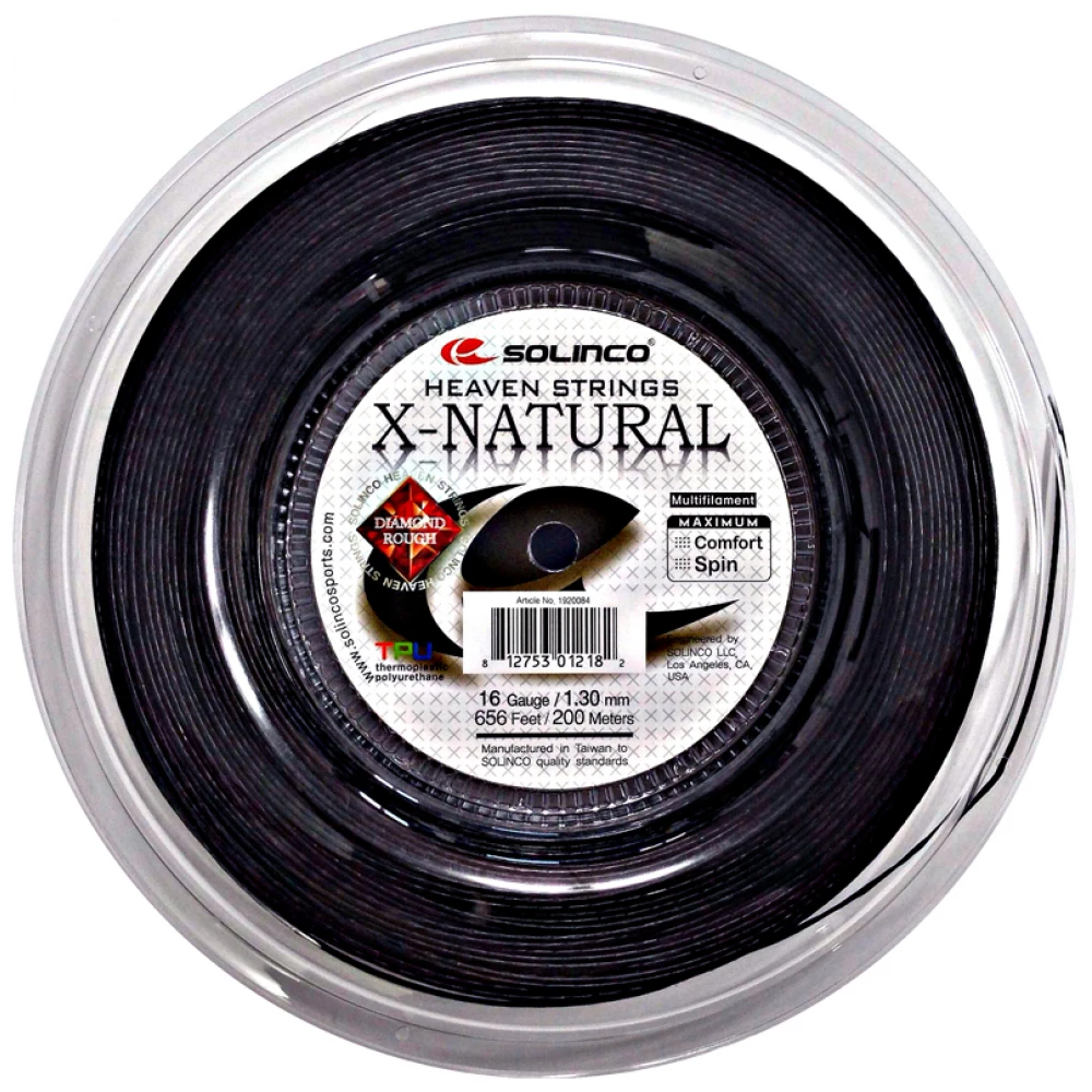 Solinco X-Natural 17g (Reel) 1 Solinco X-Natural 17g (Reel)