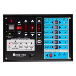 Sports Tutor Tennis Tower IO Deluxe Ball Machine W/ Remote Option -Tennis Masters tower io deluxe control panel 1000 1000