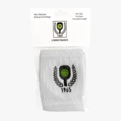 PB1965 Pickleball MX-2 Wristbands 2 Pack 5 PB1965 Pickleball MX-2 Wristbands 2 Pack -Tennis Masters wristbands white